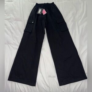 PrettyLittleThing Black Jogger Pants
